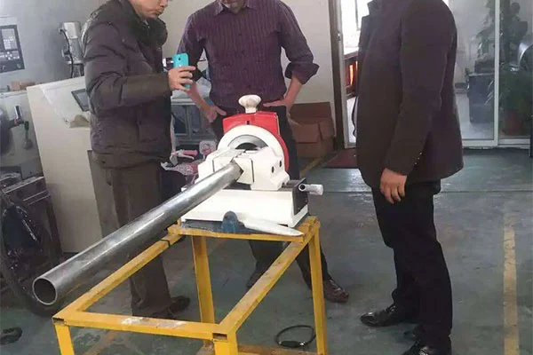 Heavy-duty Planetary Pipe Cutting Machine Application